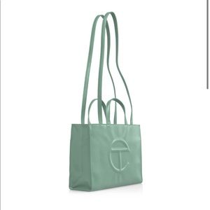 Telfar Medium Sage Shopping Bag